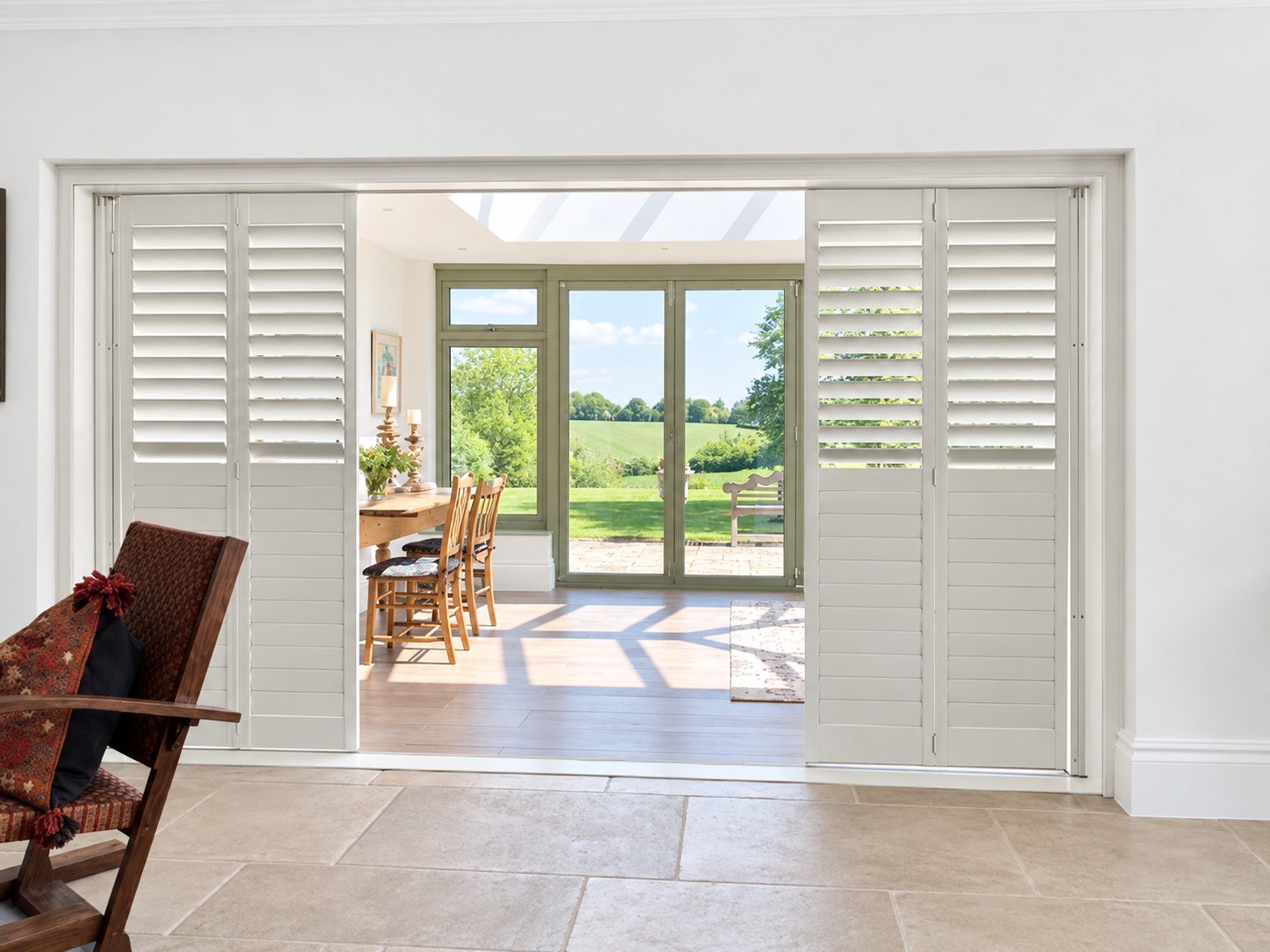 Plantation shutters installed in Hertfordshire