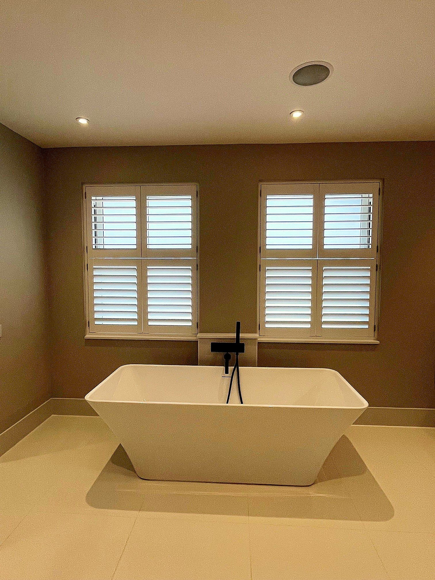 Plantation shutters installed in Woking, Surrey