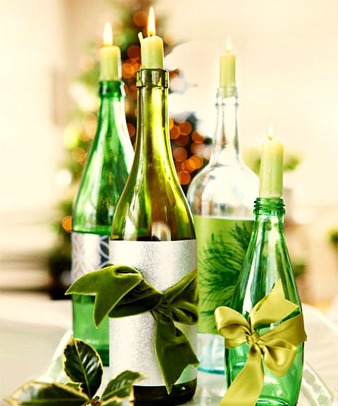 wine bottle decrations