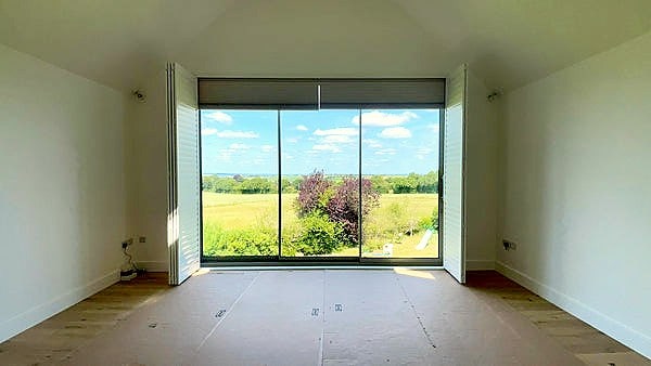 Shutters and Blinds for a Farmhouse Renovation in Northamptonshire