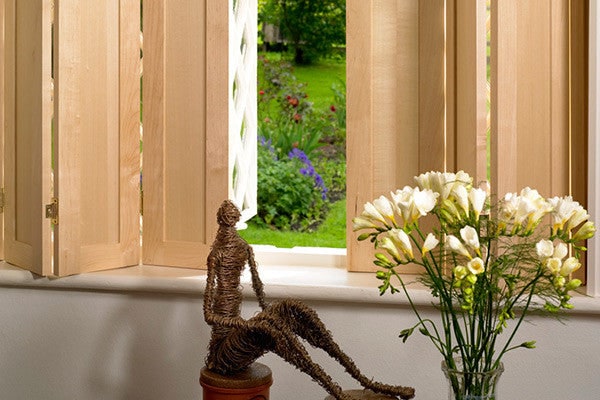 Café Style Solid Shaker Shutter